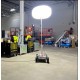 Balon mobil de iluminare constructii - 110.000 lumeni – 3,2 m inaltime - cu carucior